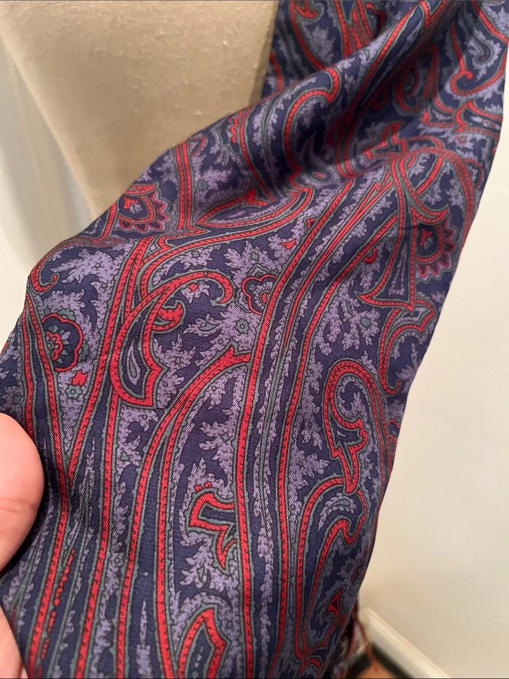 Saldarini Silk Fringe Scarf